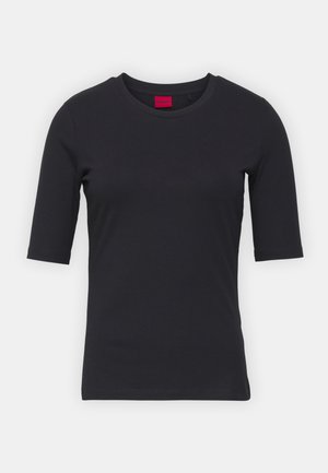 HUGO DARNELIA - T-shirt basique - black