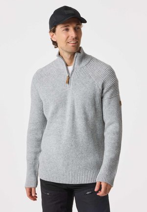 NORDKAP HALFZIP - Jumper - lt grey melange