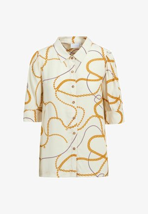 Coster Copenhagen, 3/4 SLEEVE SHIRT WITH CHAIN PRINT - Chemisier - chain print