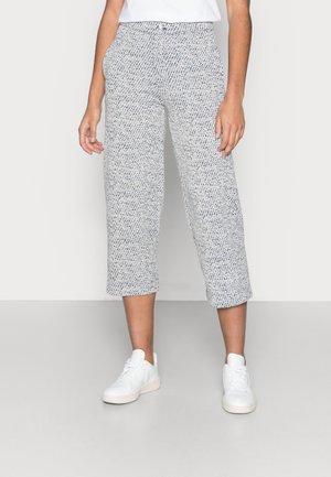 PANTS JACQUARD - Pantaloni - midnight blue