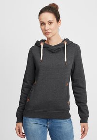 Oxmo - OXVICKY- Hoodie - Hættetrøje - dar grey m Miniaturebillede 1