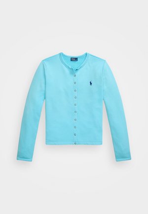 Polo Ralph Lauren FRENCH TERRY CARDIGAN - Cardigan - turquoise nova