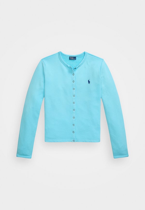 FRENCH TERRY CARDIGAN - Cardigan - turquoise nova2