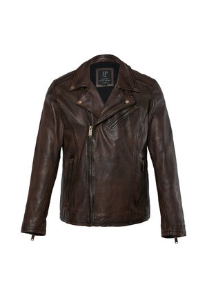 JP1880, Leren jas - hazelnut