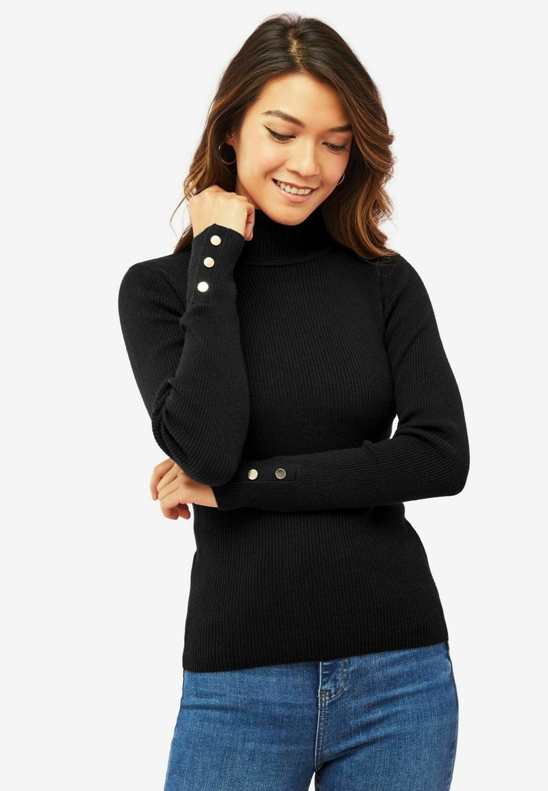 Friends Like These ROLL NECK - Pulóver - black