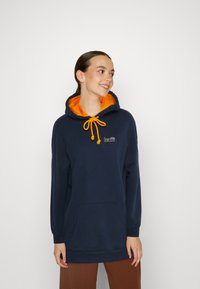 Levi's® - PRISM HOODIE - Sportinis megztinis - total eclipse/golden orange Miniatiūros vaizdas 1