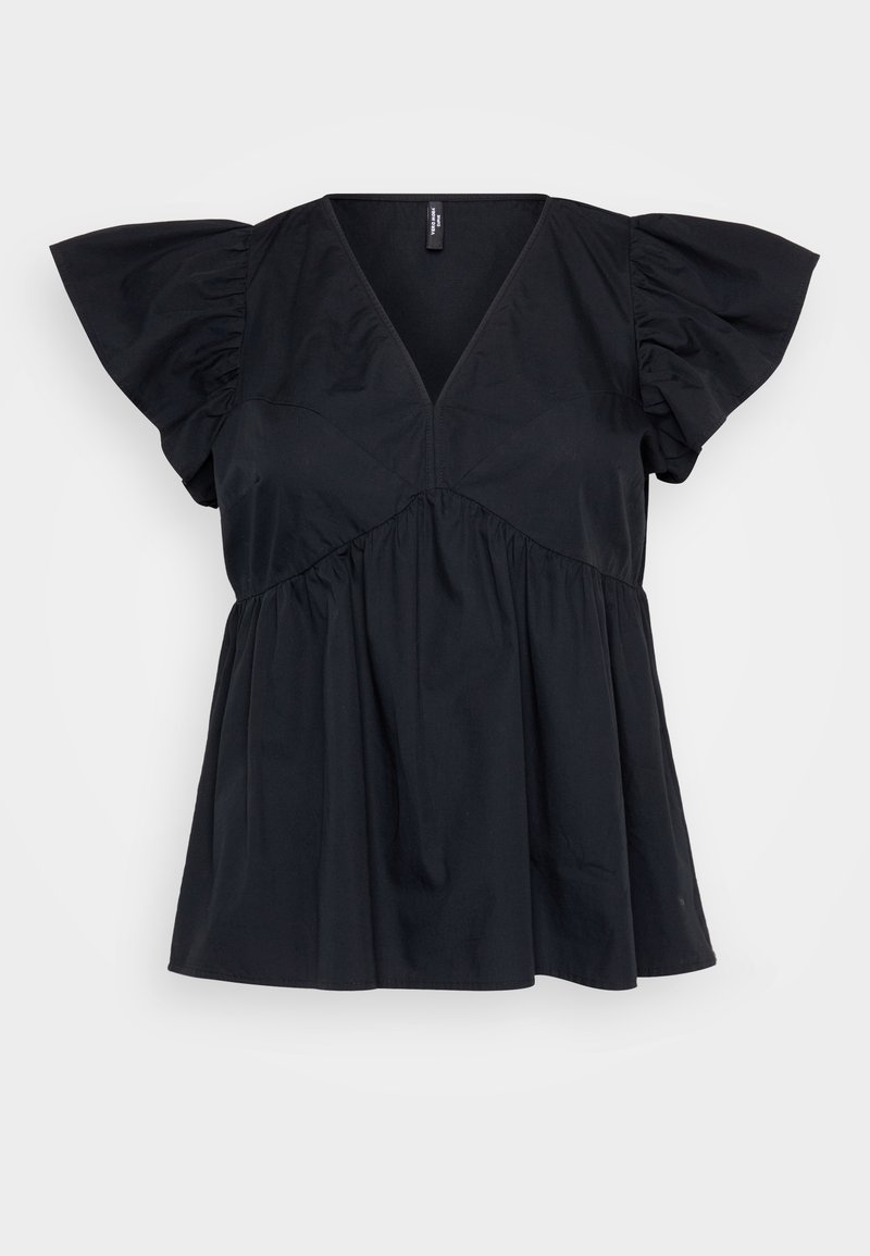 Vero Moda Curve Blouse zwart Vero Moda Curve Blouse zwart