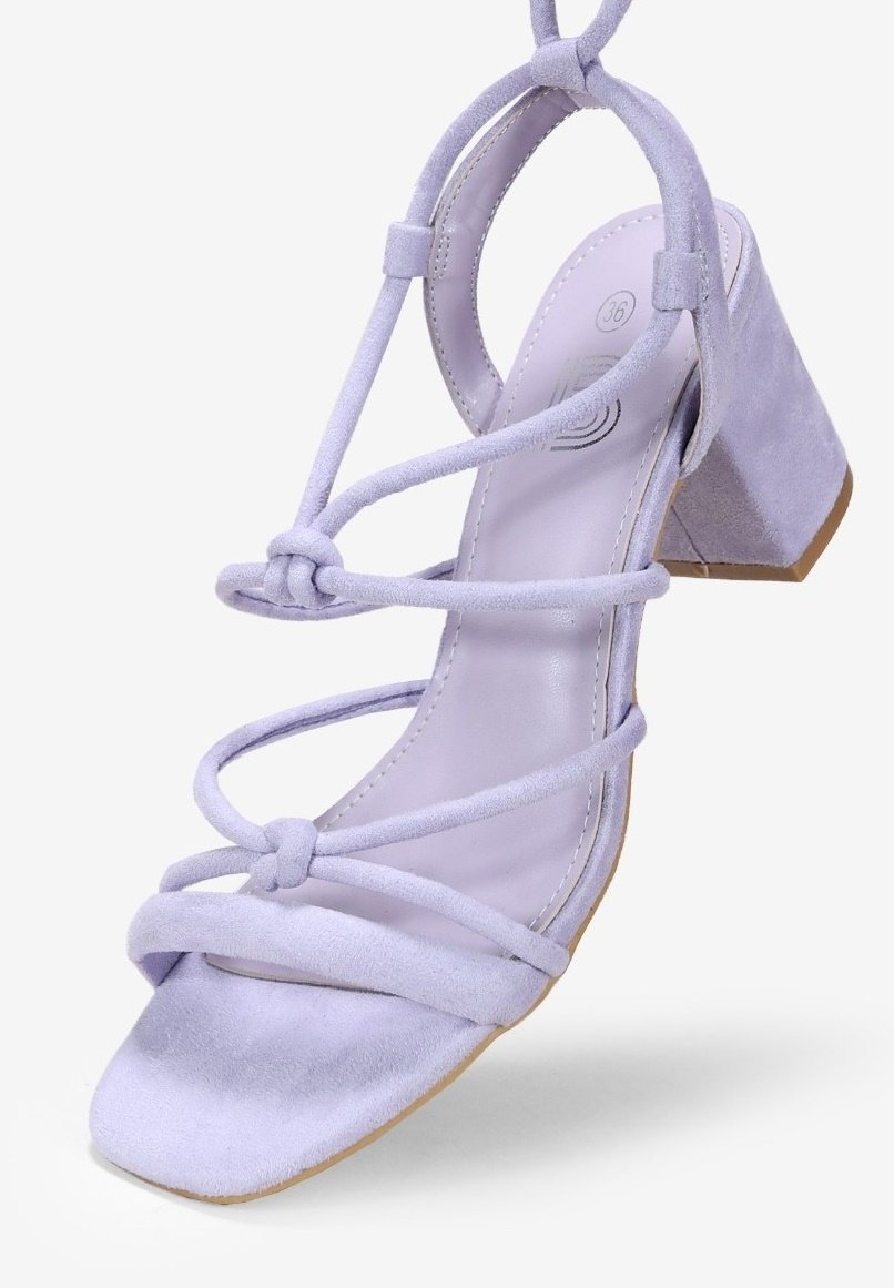 Bosanova Sandalias de tacón - lila/morado - Zalando.es