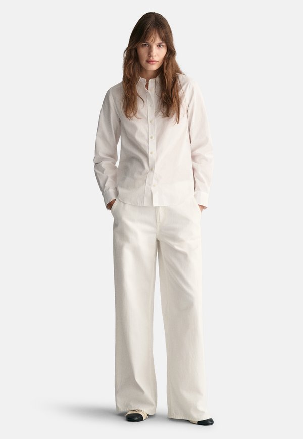 CLASSIC SHIRT - Button-down blouse - weiß2