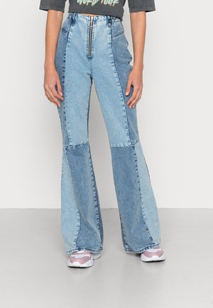 NEOLINE FLARED - Jeans bootcut - medium blue denim