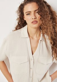 Apricot Button-down blouse - stone