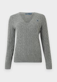 KIMBERLY LONG SLEEVE PULLOVER - Πουλόβερ - grey heather