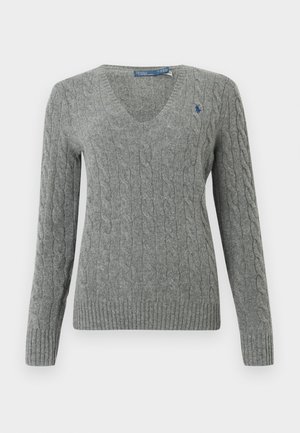 KIMBERLY LONG SLEEVE PULLOVER - Maglione - grey heather