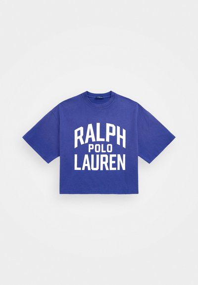Polo Ralph Lauren KNIT T-SHIRT - Nyomott mintás póló - bright navy