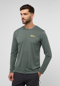 Jack Wolfskin VONNAN - Maglietta a manica lunga - slate green