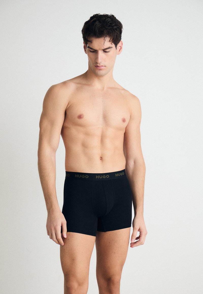 Hugo - Pacco Da 3 Boxer Brief Uomo In Cotone Ed Elastan - Morbidi E Confortevoli - 3