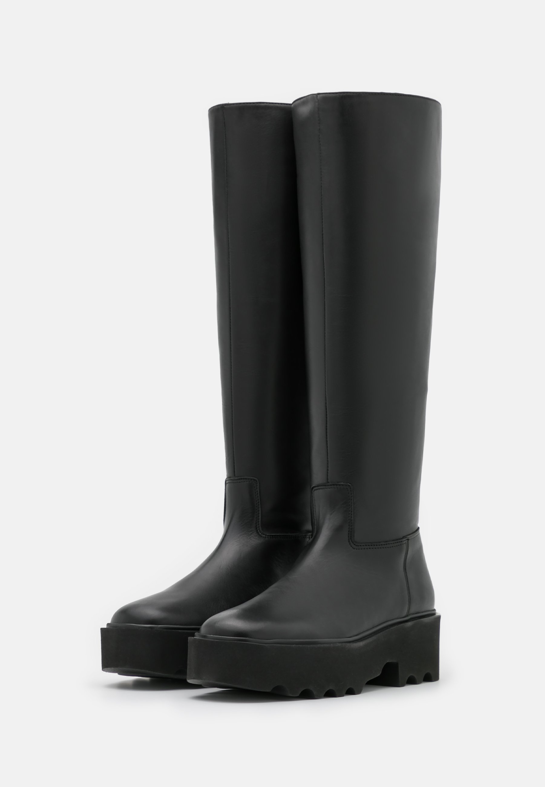 Nubikk FARA ZIP - Platform boots - black/black - Zalando.de