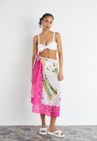 Seafolly WISHYOUWEREHERE SARONG - Rannatarvikud - fuchsia rose