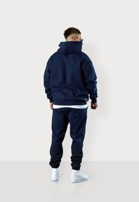 ESTEEM DISCREET OVERSIZED 2.0 - Kapuzenpullover - seablue