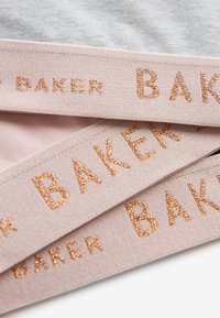 Baker by Ted Baker CROP 3 PACK - REGULAR FIT - Top - black grey pink