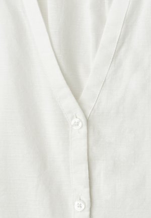Street One, DROP-SHOULDER BLOUSE SHIRT WITH TAPE - Blouse - off white