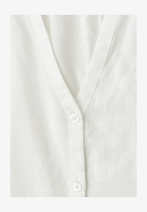 Street One, DROP-SHOULDER BLOUSE SHIRT WITH TAPE - Blouse - off white