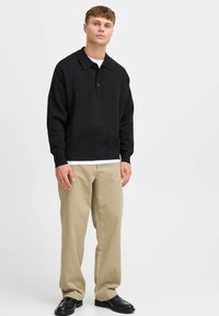 Solid NAHIM - Topper langermet - true black