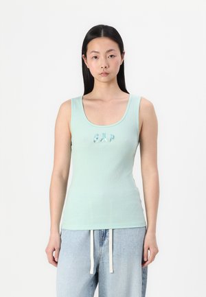 GAP TANK - Top - aqua glass