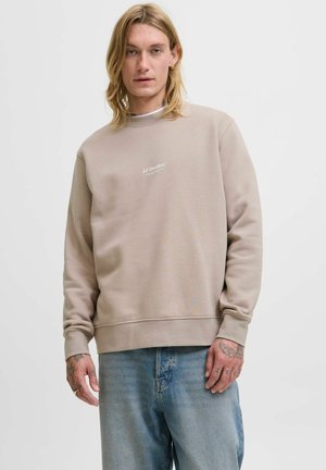 JJESOHO CREW NECK - Pusa - mocha meringue