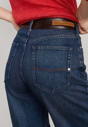 Pepe Jeans, PEPE JEANS STRAIGHT LEG JEANS W11 EDEN HW STRAIGHT CONTRAST - Jeans a sigaretta - oz blue rigid denim