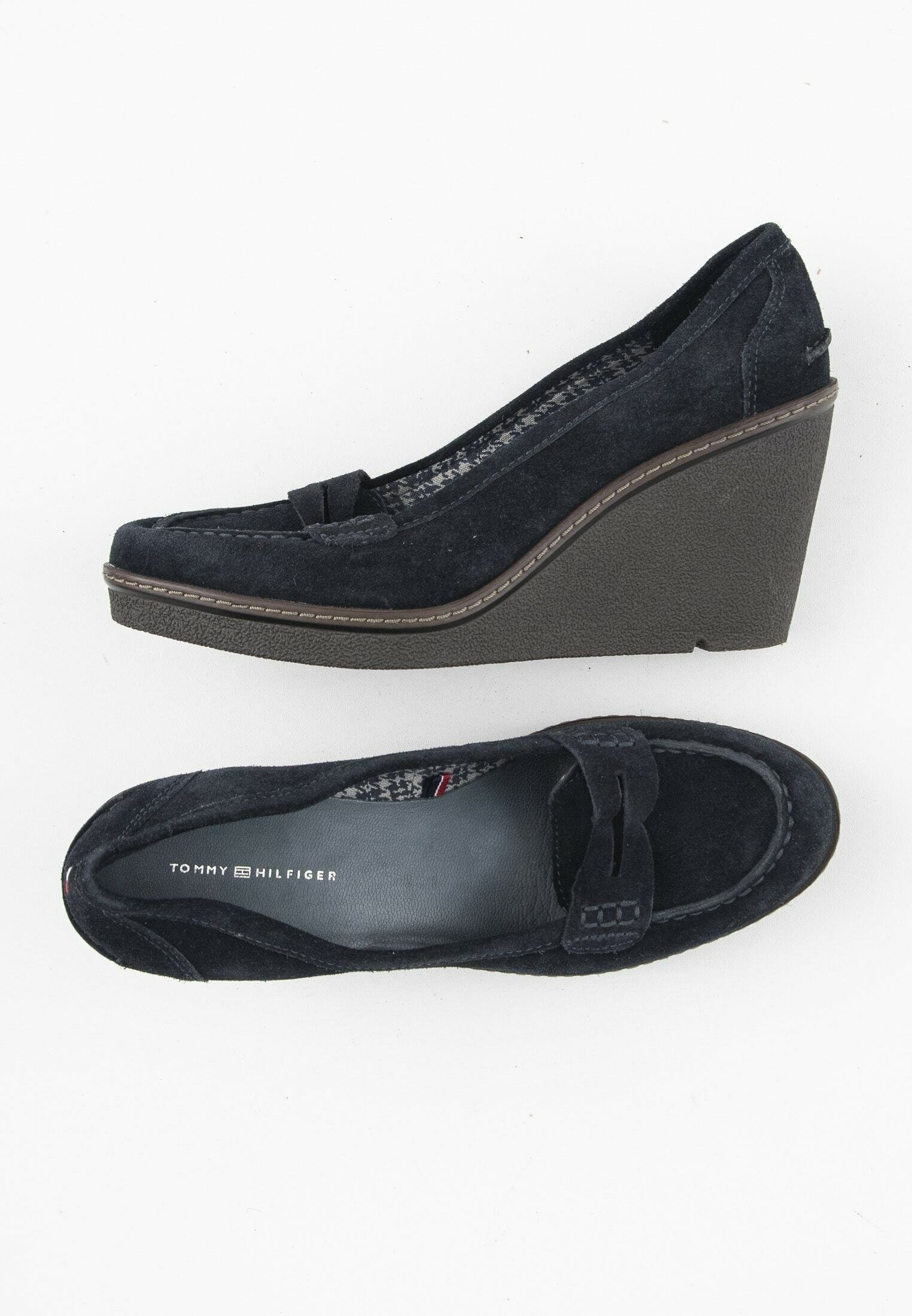 Tommy Hilfiger Sleehakken - blue/Blauw - Zalando.nl