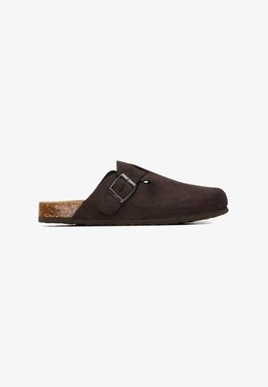 XTI, ZUECO DE HOMBRE PLANO - Sandalias planas - marron