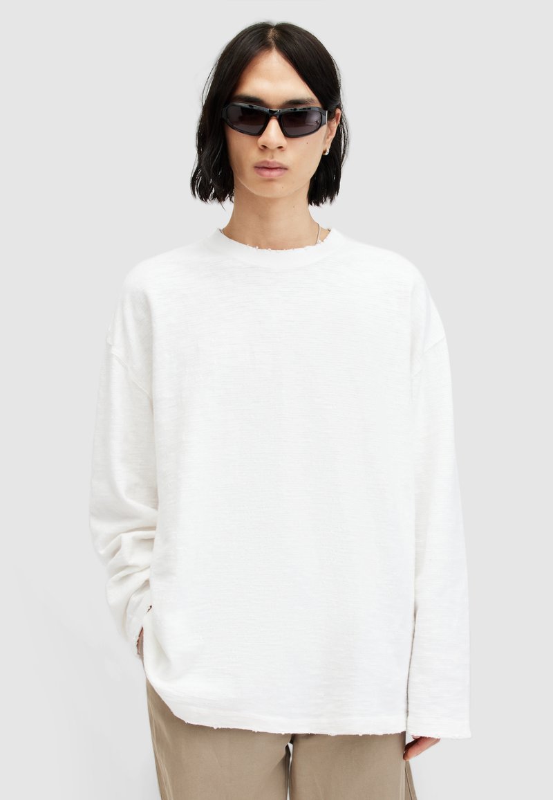 AllSaints ASPEN CREW - Långärmad tröja - white