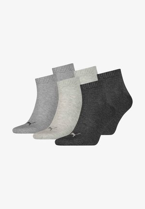 Puma UNISEX 6ER PACK -QUARTER - Socken - grau