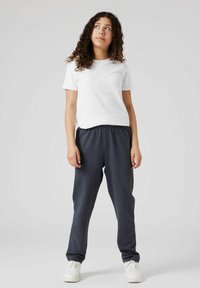 TWO SOON GLATTE - Treniņtērpa apakšdaļas - dark grey melange