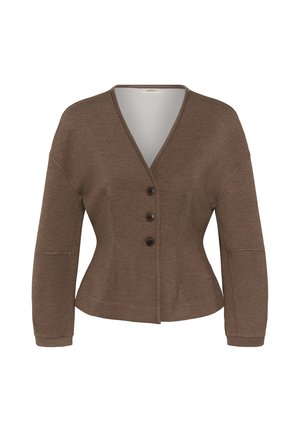 InWear, FARIIW VINCENTIW MEL JACKET - Cardigan - coffee quartz melange
