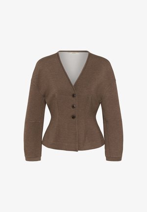 InWear, FARIIW VINCENTIW MEL JACKET - Cardigan - coffee quartz melange