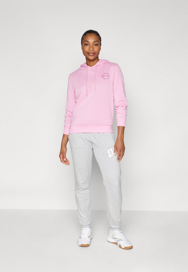 ARCHED DISTRESSED RHINESTONE LOGO RELAXED FIT JOGGER WITH POCKETS - Tracksuit bottoms - beige3