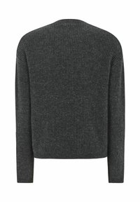 Soft Rebels Trui - charcoal melange
