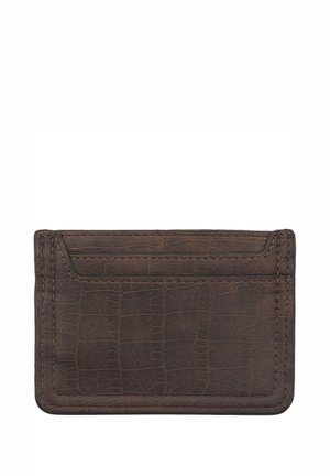 TEXTURED EFFECT - Geldbörse - brown