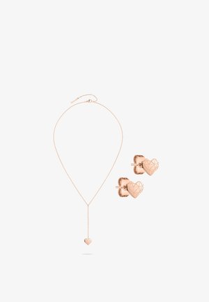 Liebeskind Berlin, BROKEN HEART ROSÉ SET - Øreringe - roségold-coloured