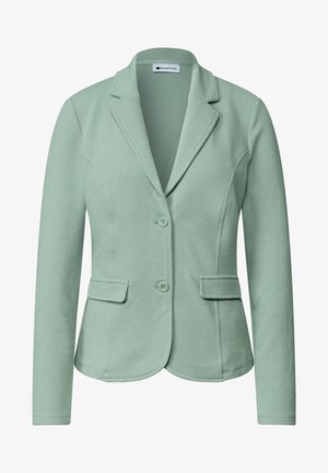 Street One, BASIC BLAZER MIT STRUKTUR - Blazer - eucalyptus green