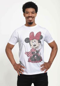 Henry Tiger DISNEY CLASSICS MICKEY CLASSIC - POLKA DOT MINNIE - Camiseta estampada - white