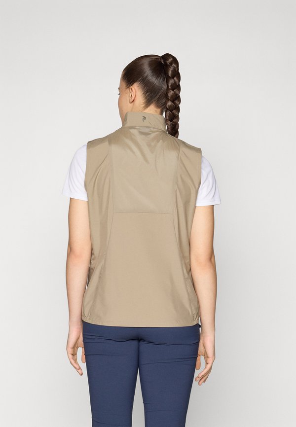 GLIDER WIND VEST - Waistcoat - avid beige4