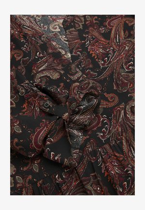 Cellbes of Sweden, DRESS WITH FLOUNCES - Hverdagskjole - black brown paisley