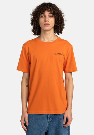 Print T-shirt - orange