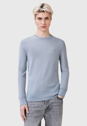 MODE CREW - Stickad tröja - willow blue