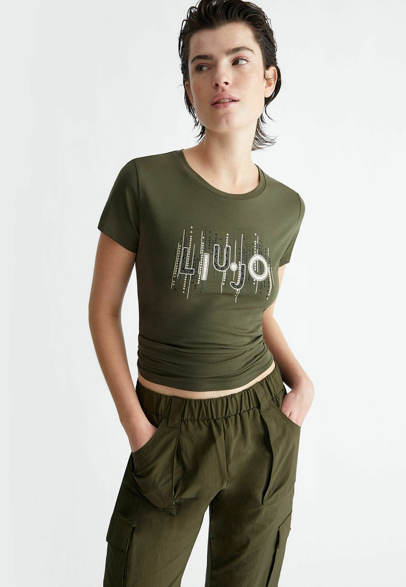 Liu Jo Jeans T-shirt con stampa - moss