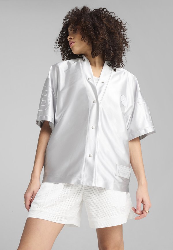 Hemdbluse - feather gray