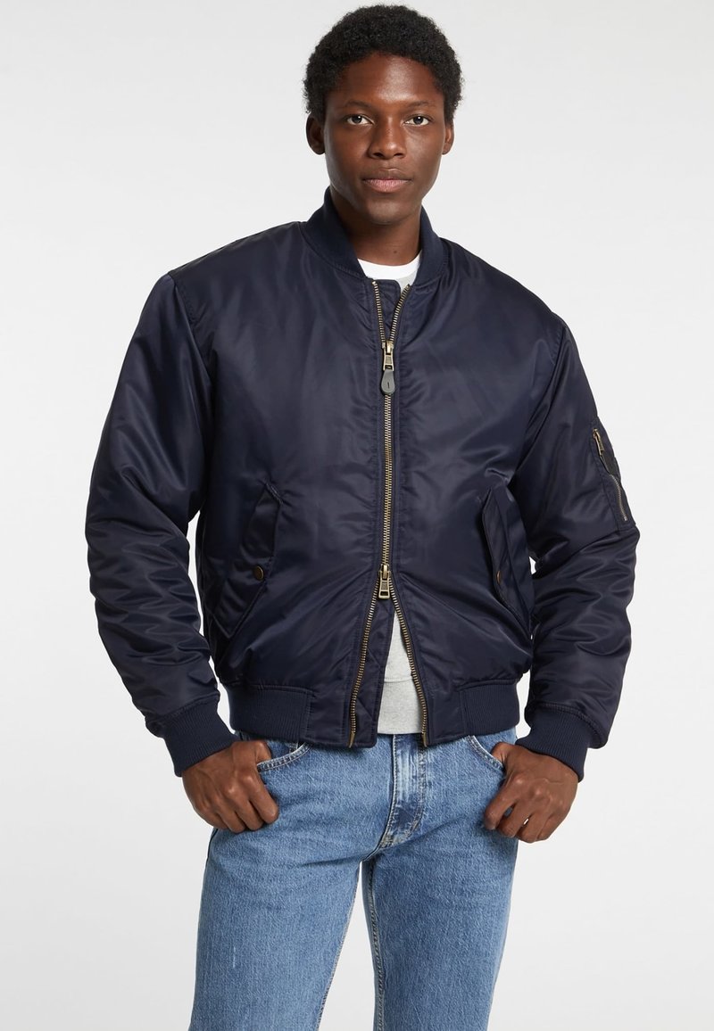 Guess Jeans - Bomber Jacket - blau, Enlarge